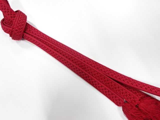 正絹　手組帯締め